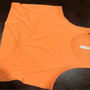 SPANX Vibrant Orange Sleeveless Top